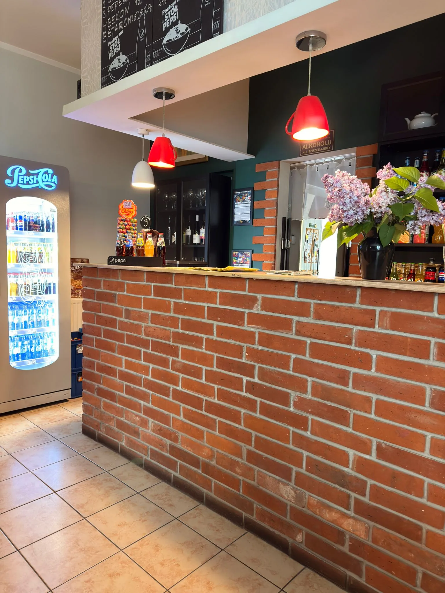 Staromiejska Pizzeria-Restauracja Pyrzyce — wnętrze restauracji